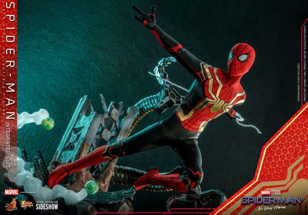 MARVEL - Figurine 1/6 Movie Masterpiece Spider-Man : No Way Home (Integrated Suit) 29 cm – Image 13