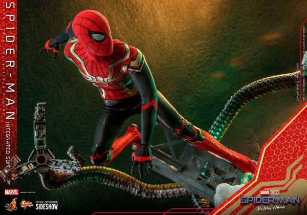 MARVEL - Figurine 1/6 Movie Masterpiece Spider-Man : No Way Home (Integrated Suit) 29 cm – Image 14