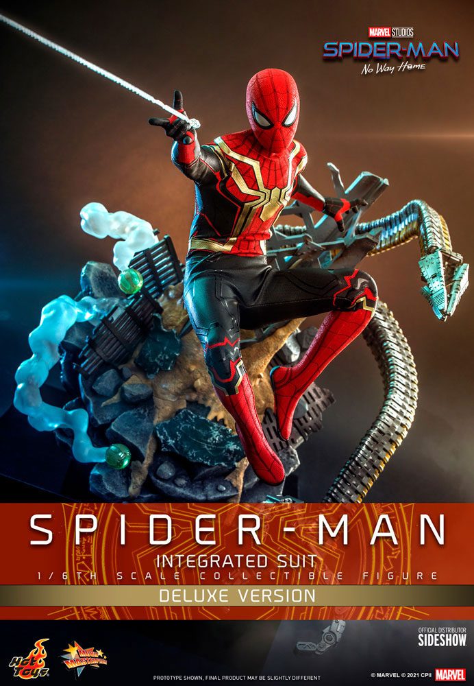 MARVEL – Figurine Movie Masterpiece Spider-Man : No Way Home (Integrated Suit) Deluxe Version