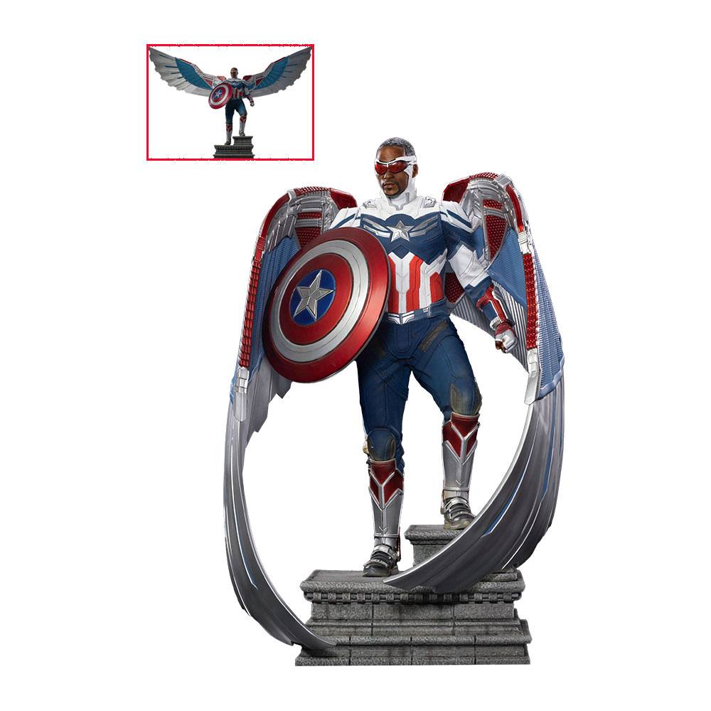 MARVEL - Statuette 1/4 Captain America (Sam Wilson) Legacy Replica