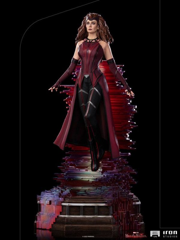 MARVEL - Statuette Scarlet Witch 1/4 Legacy Replica (WandaVision) 66 cm – Image 4