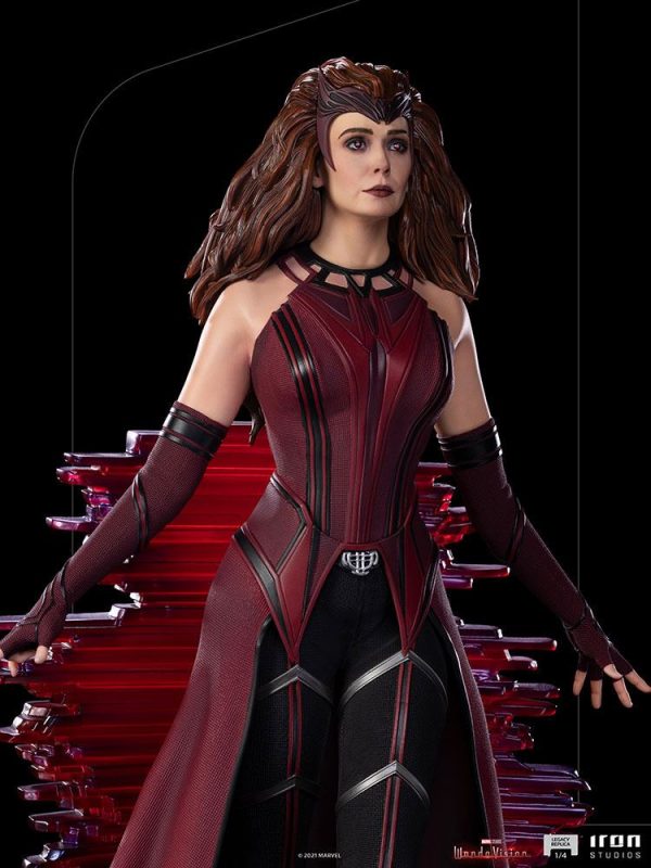 MARVEL - Statuette Scarlet Witch 1/4 Legacy Replica (WandaVision) 66 cm – Image 8