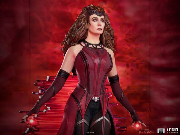 MARVEL - Statuette Scarlet Witch 1/4 Legacy Replica (WandaVision) 66 cm – Image 13