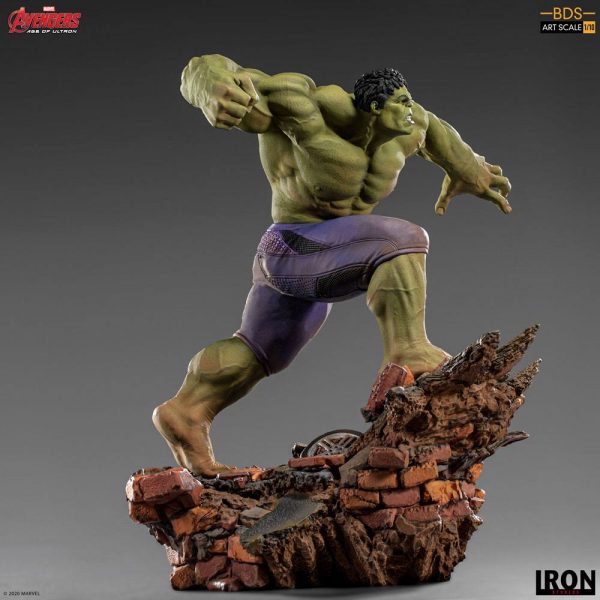 MARVEL - Statuette BDS Art Scale 1/10 Hulk (Avengers : L'Ère d'Ultron) 26 cm – Image 4