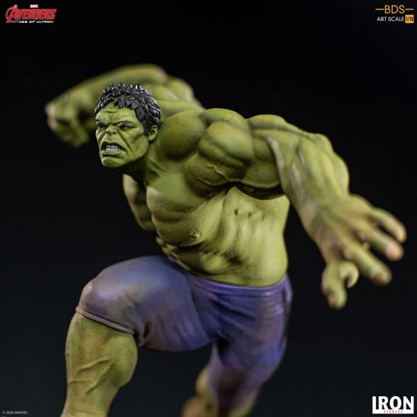 MARVEL - Statuette BDS Art Scale 1/10 Hulk (Avengers : L'Ère d'Ultron) 26 cm – Image 7