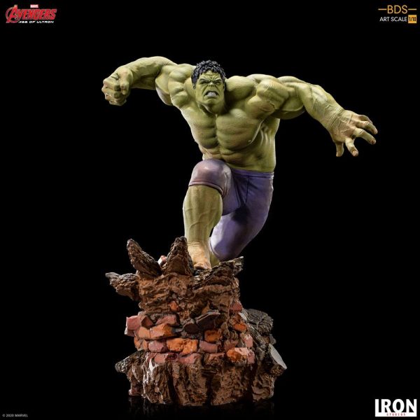 MARVEL - Statuette BDS Art Scale 1/10 Hulk (Avengers : L'Ère d'Ultron) 26 cm – Image 8