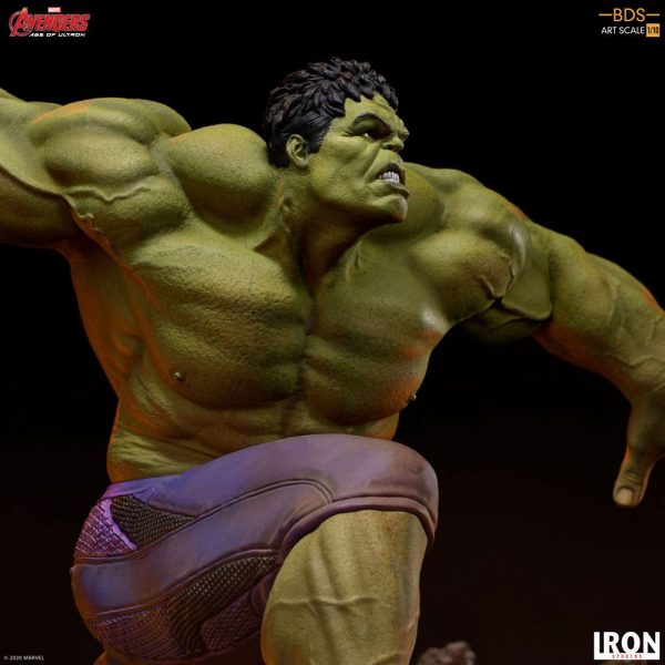 MARVEL - Statuette BDS Art Scale 1/10 Hulk (Avengers : L'Ère d'Ultron) 26 cm – Image 10