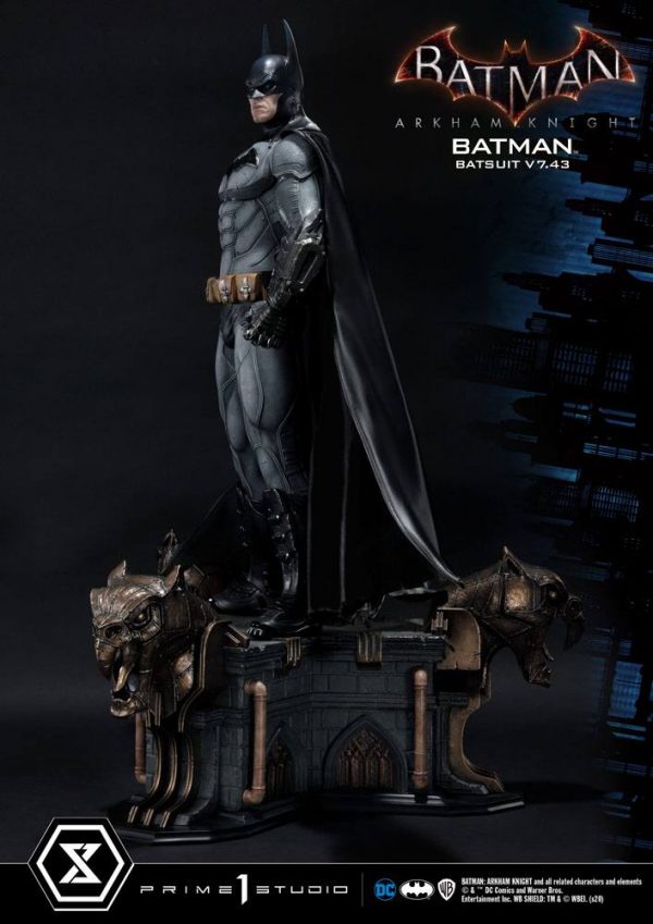 DC COMICS - Statuette Batman Arkham Knight 1/3 Batsuit v7.43 86 cm – Image 3