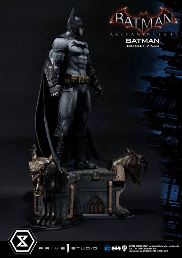 DC COMICS - Statuette Batman Arkham Knight 1/3 Batsuit v7.43 86 cm – Image 6