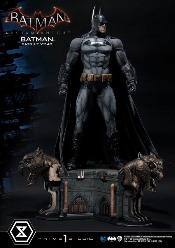 DC COMICS - Statuette Batman Arkham Knight 1/3 Batsuit v7.43 86 cm – Image 7