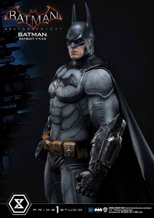 DC COMICS - Statuette Batman Arkham Knight 1/3 Batsuit v7.43 86 cm – Image 8