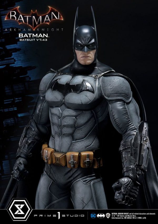 DC COMICS - Statuette Batman Arkham Knight 1/3 Batsuit v7.43 86 cm – Image 9