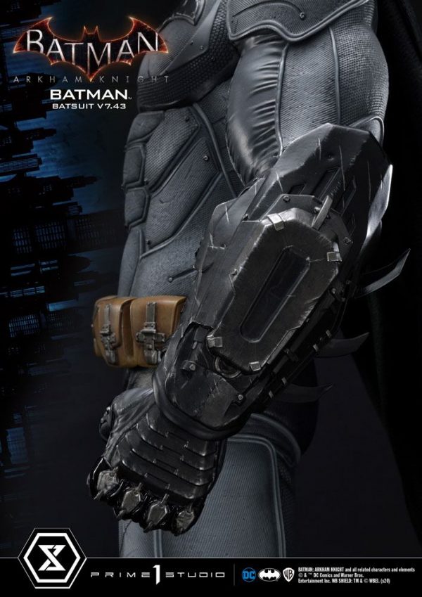 DC COMICS - Statuette Batman Arkham Knight 1/3 Batsuit v7.43 86 cm – Image 10
