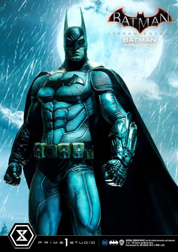 DC COMICS - Statuette Batman Arkham Knight 1/3 Batsuit v7.43 86 cm – Image 11