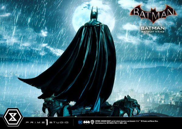 DC COMICS - Statuette Batman Arkham Knight 1/3 Batsuit v7.43 86 cm – Image 12