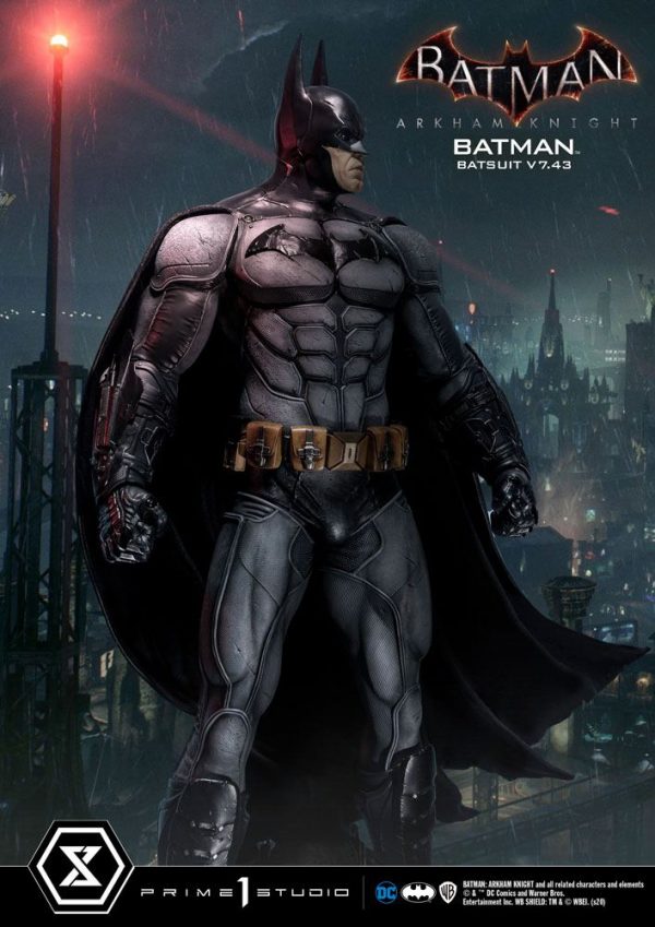DC COMICS - Statuette Batman Arkham Knight 1/3 Batsuit v7.43 86 cm – Image 13