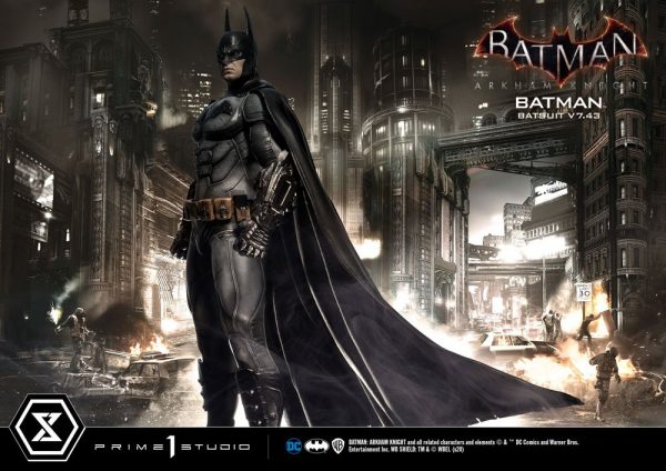 DC COMICS - Statuette Batman Arkham Knight 1/3 Batsuit v7.43 86 cm – Image 17