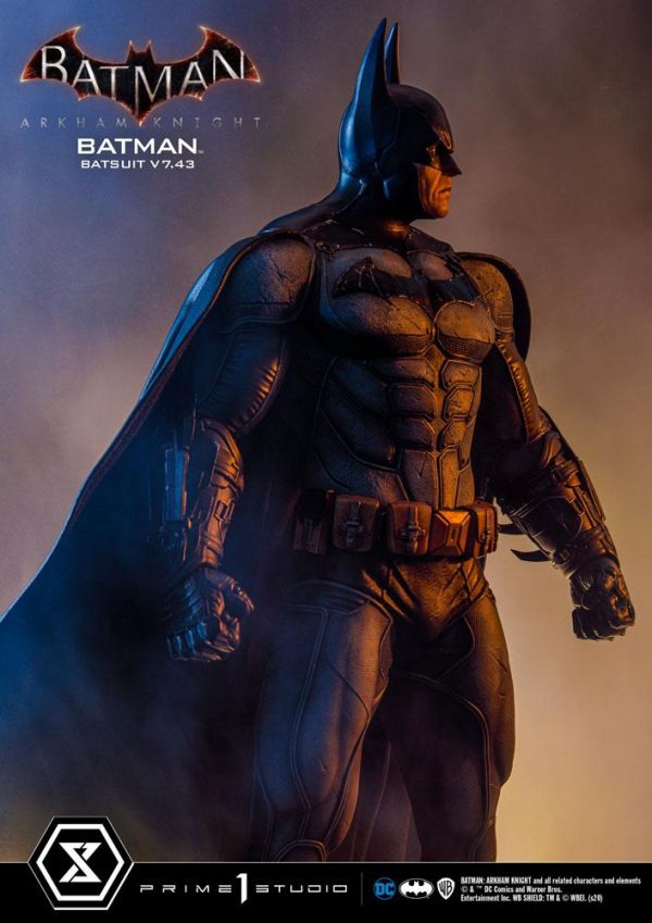 DC COMICS - Statuette Batman Arkham Knight 1/3 Batsuit v7.43 86 cm – Image 20