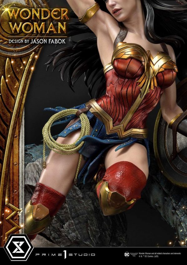 DC COMICS - Statuette 1/3 Wonder Woman vs Hydra 81 cm – Image 14