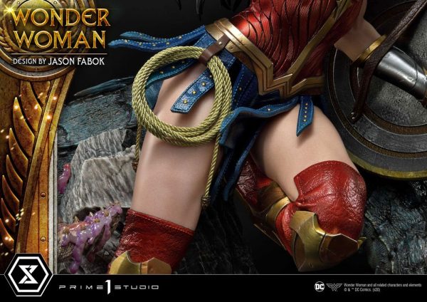 DC COMICS - Statuette 1/3 Wonder Woman vs Hydra 81 cm – Image 24