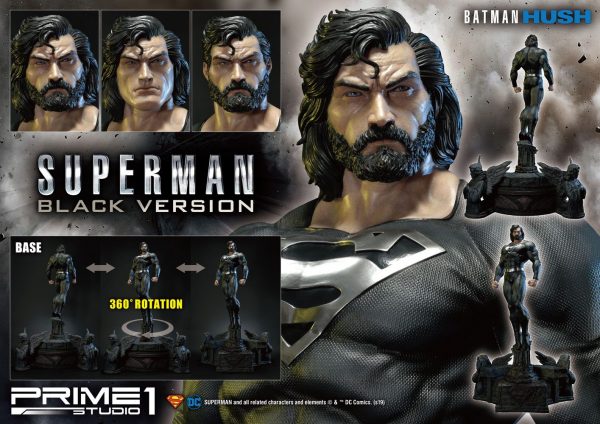 DC COMICS - Statuette Superman 1/3 Black Suit Version 106 cm – Image 21