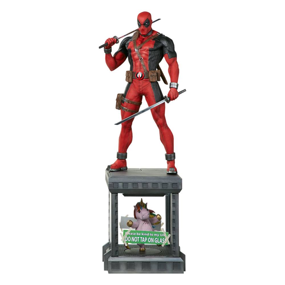 MARVEL - Statuette Deadpool 1/3 Contest of Champions 96 cm
