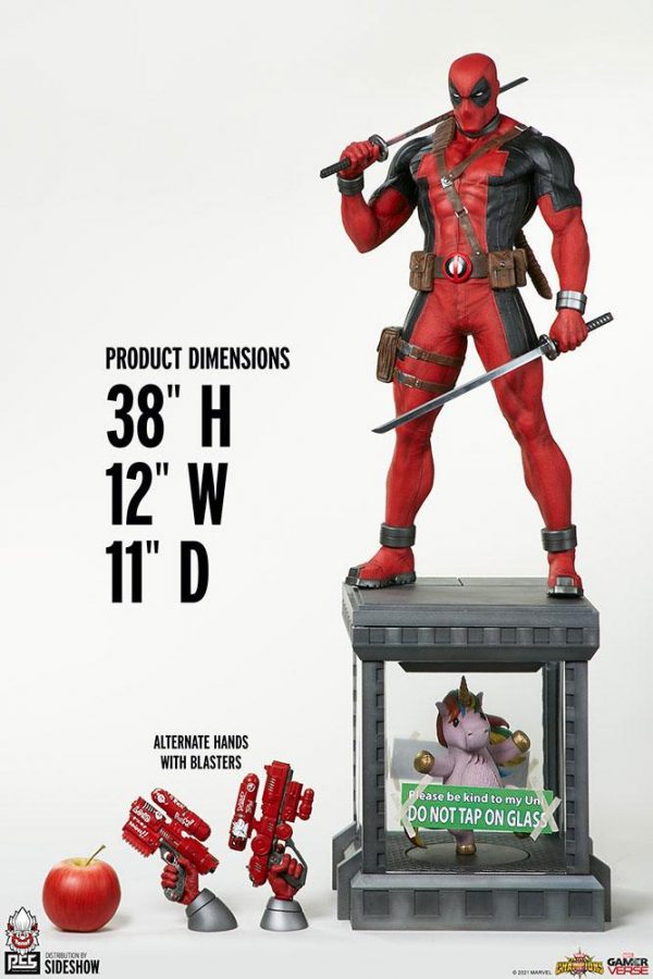 MARVEL - Statuette Deadpool 1/3 Contest of Champions 96 cm – Image 2