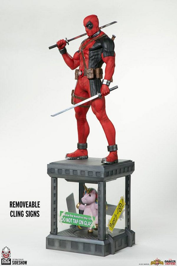 MARVEL - Statuette Deadpool 1/3 Contest of Champions 96 cm – Image 4