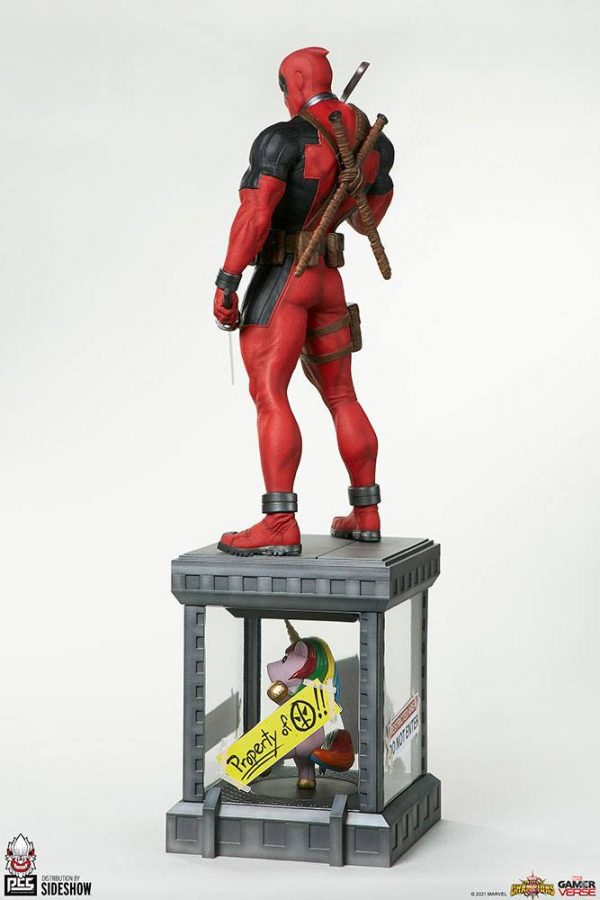 MARVEL - Statuette Deadpool 1/3 Contest of Champions 96 cm – Image 5