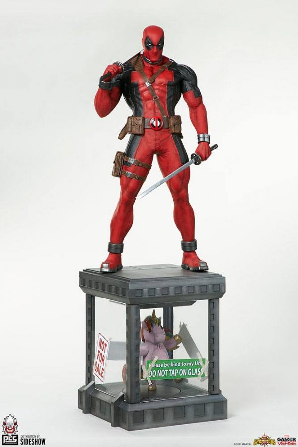 MARVEL - Statuette Deadpool 1/3 Contest of Champions 96 cm – Image 9