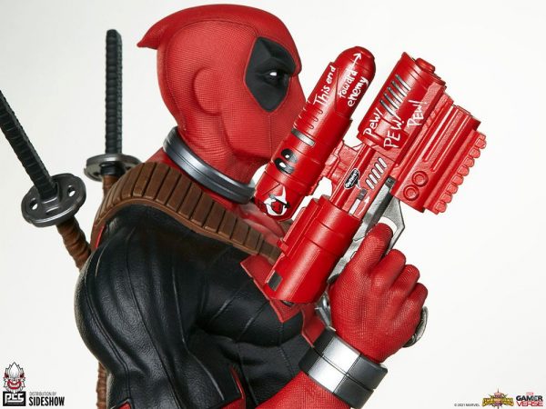 MARVEL - Statuette Deadpool 1/3 Contest of Champions 96 cm – Image 21