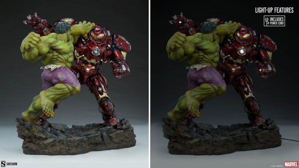 MARVEL - Statuette Hulk vs Hulkbuster 50 cm – Image 8