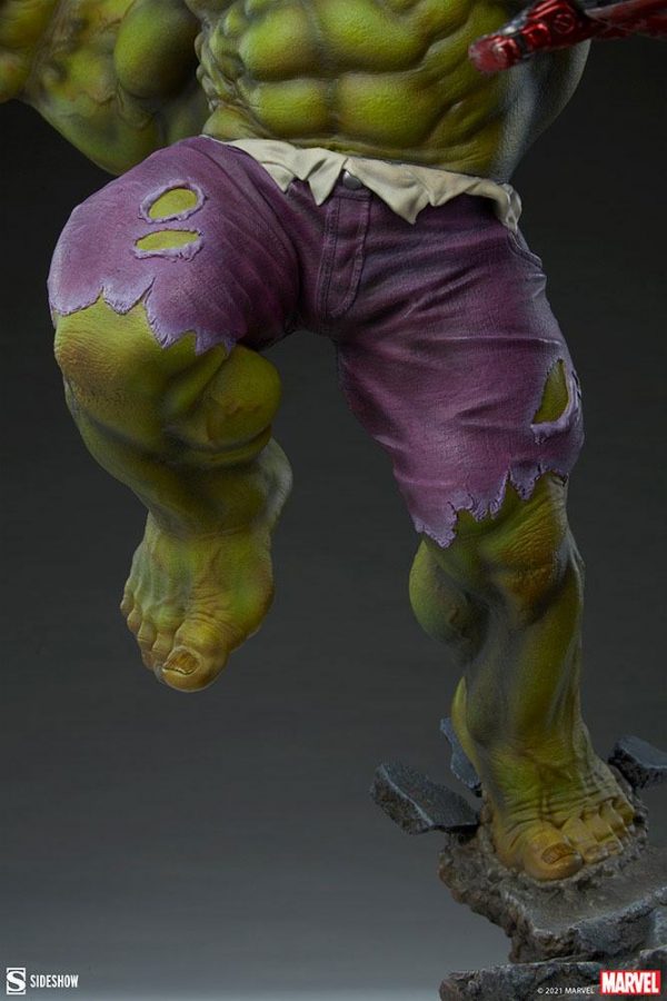 MARVEL - Statuette Hulk vs Hulkbuster 50 cm – Image 14