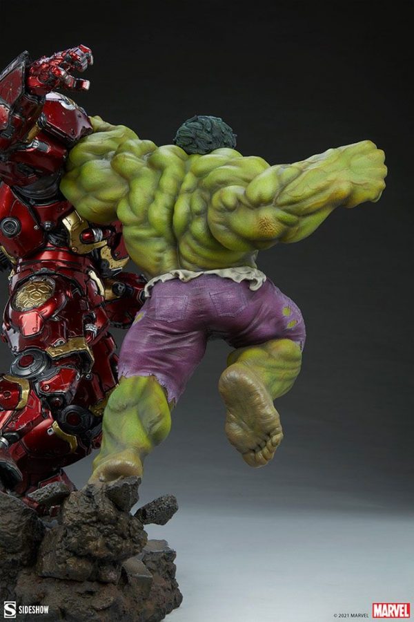 MARVEL - Statuette Hulk vs Hulkbuster 50 cm – Image 15