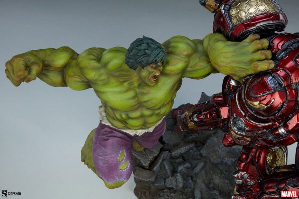 MARVEL - Statuette Hulk vs Hulkbuster 50 cm – Image 16