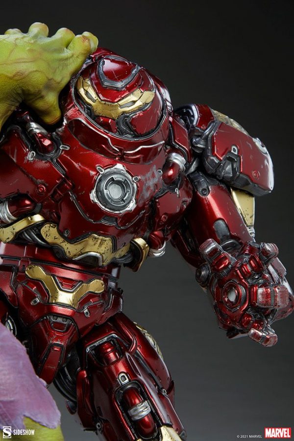 MARVEL - Statuette Hulk vs Hulkbuster 50 cm – Image 19