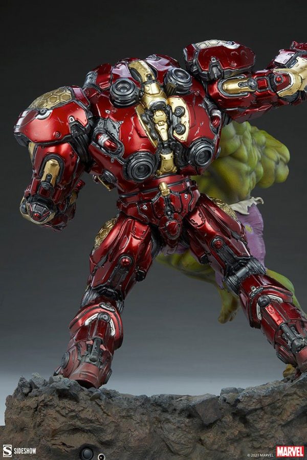 MARVEL - Statuette Hulk vs Hulkbuster 50 cm – Image 22