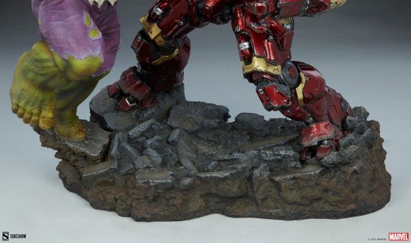 MARVEL - Statuette Hulk vs Hulkbuster 50 cm – Image 25