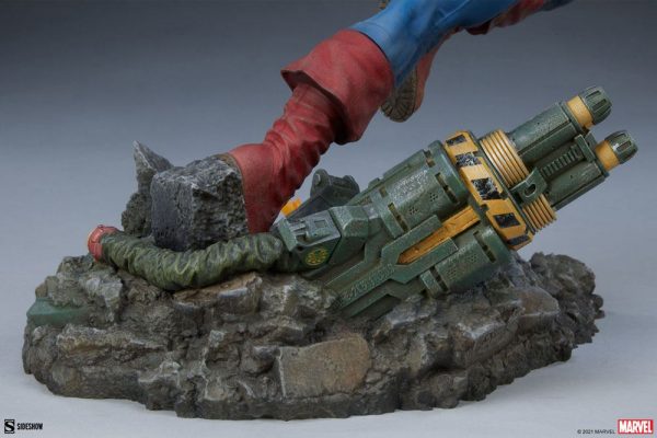 MARVEL - Statuette Premium Format Captain America 53 cm – Image 12