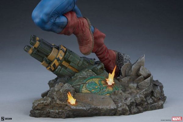 MARVEL - Statuette Premium Format Captain America 53 cm – Image 13