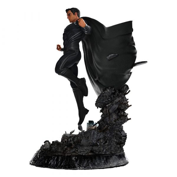DC COMICS - Statuette Superman Black Suit 1/4 Zack Snyder's Justice League 65 cm – Image 3