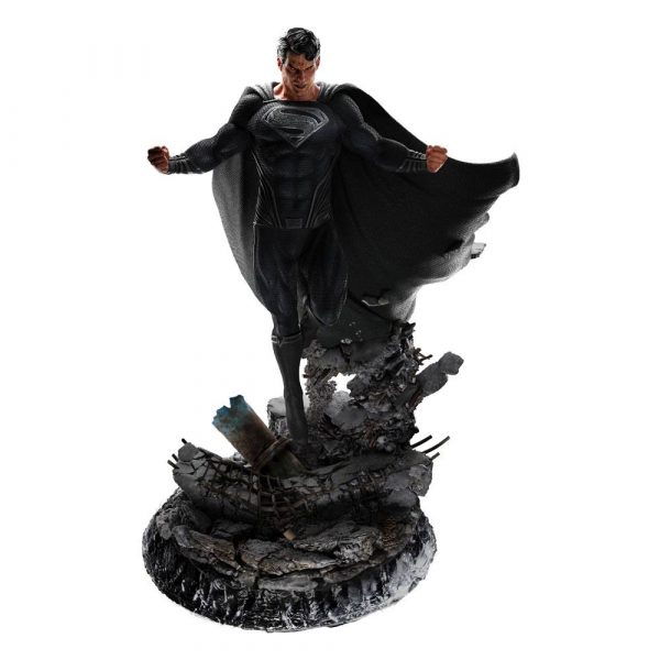 DC COMICS - Statuette Superman Black Suit 1/4 Zack Snyder's Justice League 65 cm – Image 5