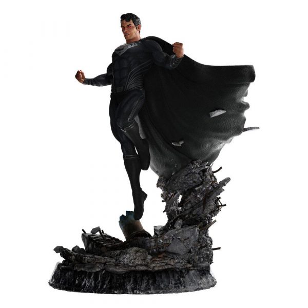 DC COMICS - Statuette Superman Black Suit 1/4 Zack Snyder's Justice League 65 cm – Image 6