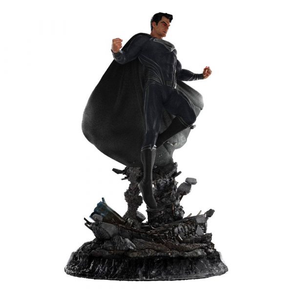 DC COMICS - Statuette Superman Black Suit 1/4 Zack Snyder's Justice League 65 cm – Image 7