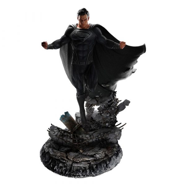 DC COMICS - Statuette Superman Black Suit 1/4 Zack Snyder's Justice League 65 cm – Image 9