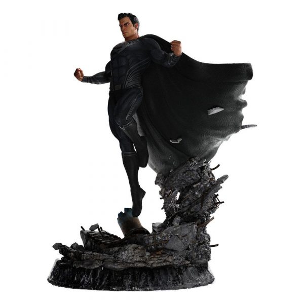 DC COMICS - Statuette Superman Black Suit 1/4 Zack Snyder's Justice League 65 cm – Image 10