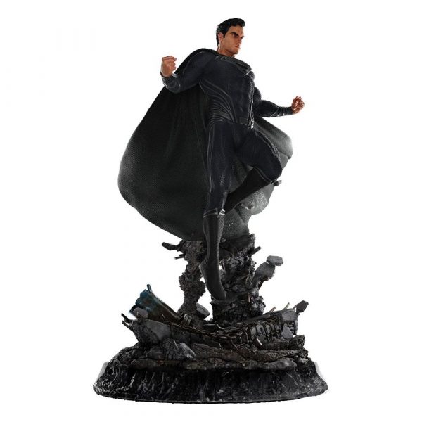 DC COMICS - Statuette Superman Black Suit 1/4 Zack Snyder's Justice League 65 cm – Image 11