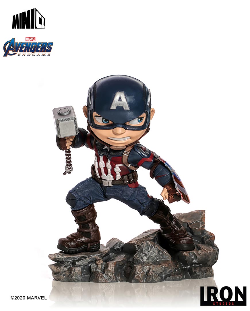 MARVEL - Figurine Captain America Mini Co Avengers Endgame 15 cm - Le  Manoir des Comics