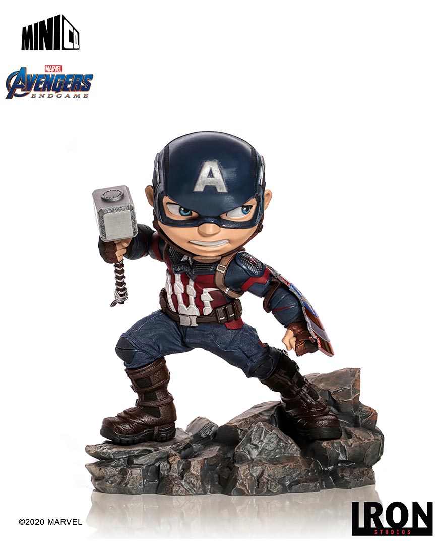 MARVEL - Figurine Captain America Mini Co Avengers Endgame 15 cm