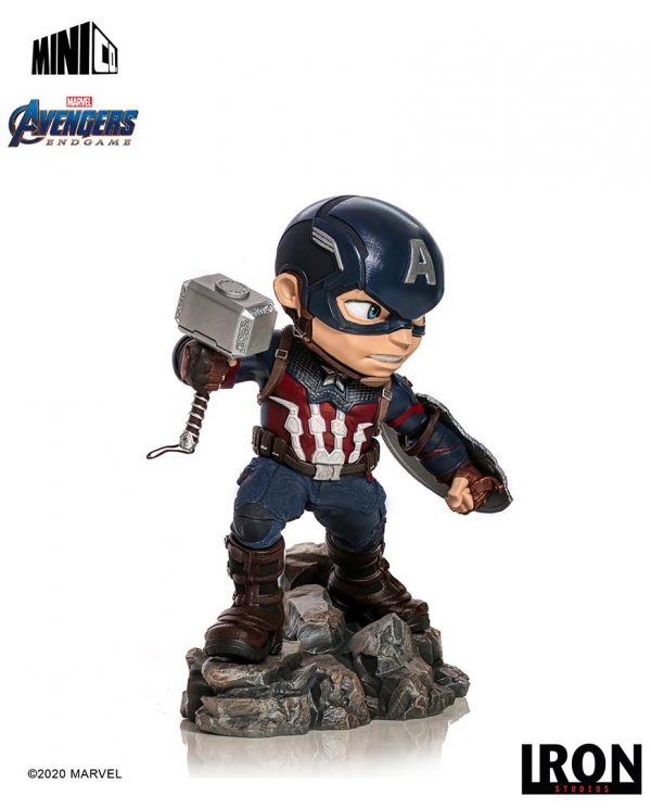 MARVEL - Figurine Captain America Mini Co Avengers Endgame 15 cm – Image 2